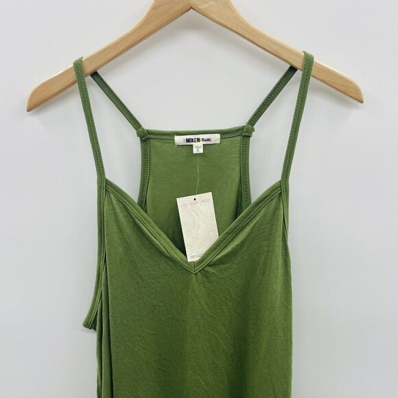 Miken Juniors Size XL Racerback Tank Swimsuit Cover-Up Dress in Green $28 - Picture 3 of 9